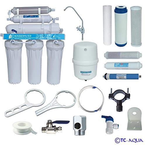 Umkehrosmose – Aquamarin RO 6 mit Mineralfilter - Wasserfilter