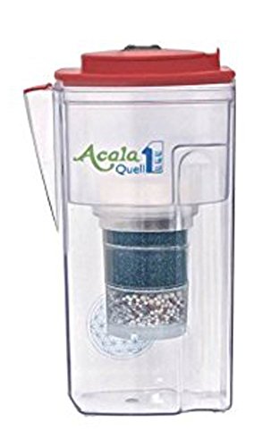 Wasserfilter AcalaQuell® One | Himbeere | Aktivkohle Wasserfilter | Höchste Filterleistung - mehrschichtig | BPA u. BPB frei | ReNaWa® - Technology | Kreiert köstlich schmeckendes, wohltuendes Wasser